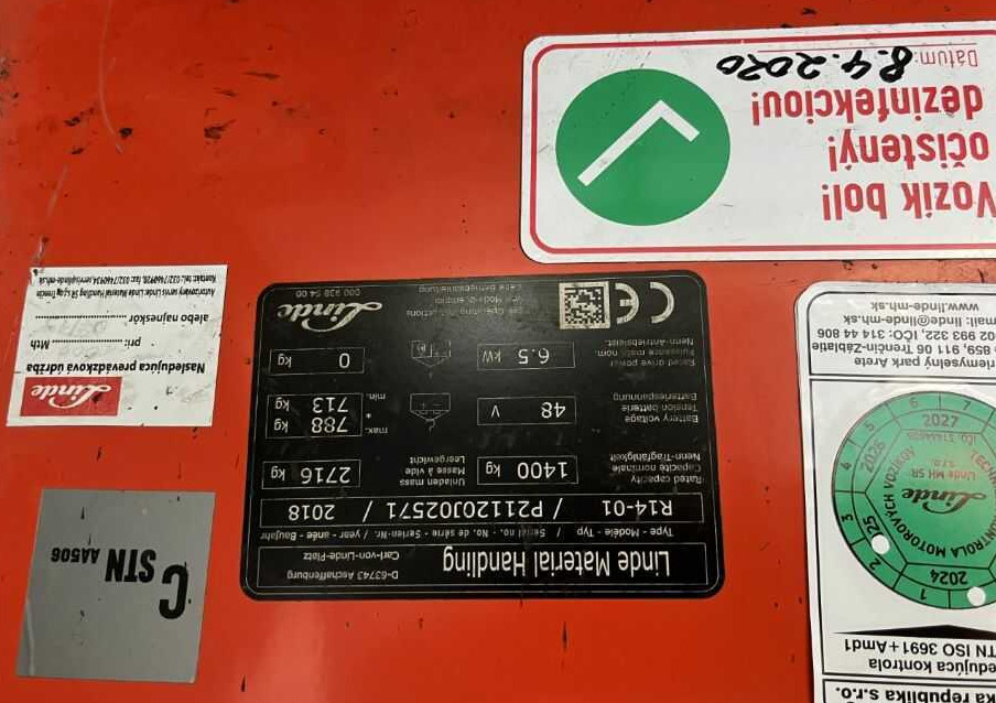 Linde R14-01 - Retrak: obrázek 4 Linde R14-01 - Retrak: obrázek 4