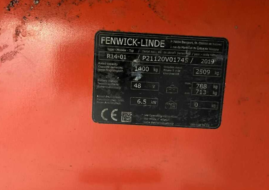 Linde R14-01 - Retrak: obrázek 4 Linde R14-01 - Retrak: obrázek 4