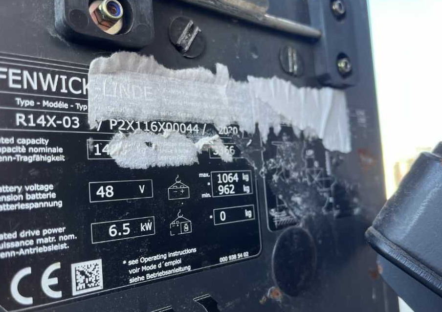 Linde R14X - Retrak: obrázek 4 Linde R14X - Retrak: obrázek 4