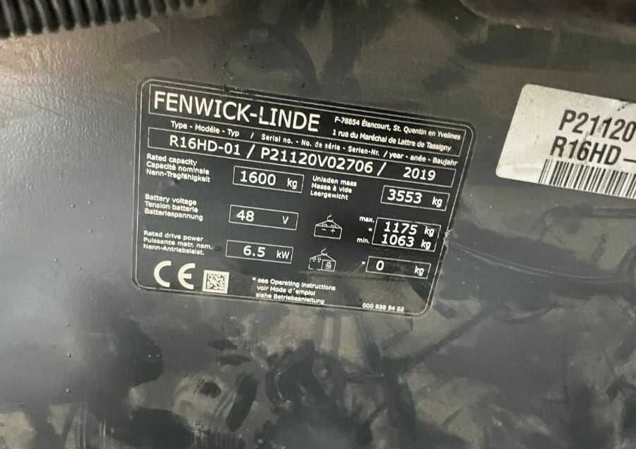 Linde R16HD-01 - Retrak: obrázek 4 Linde R16HD-01 - Retrak: obrázek 4