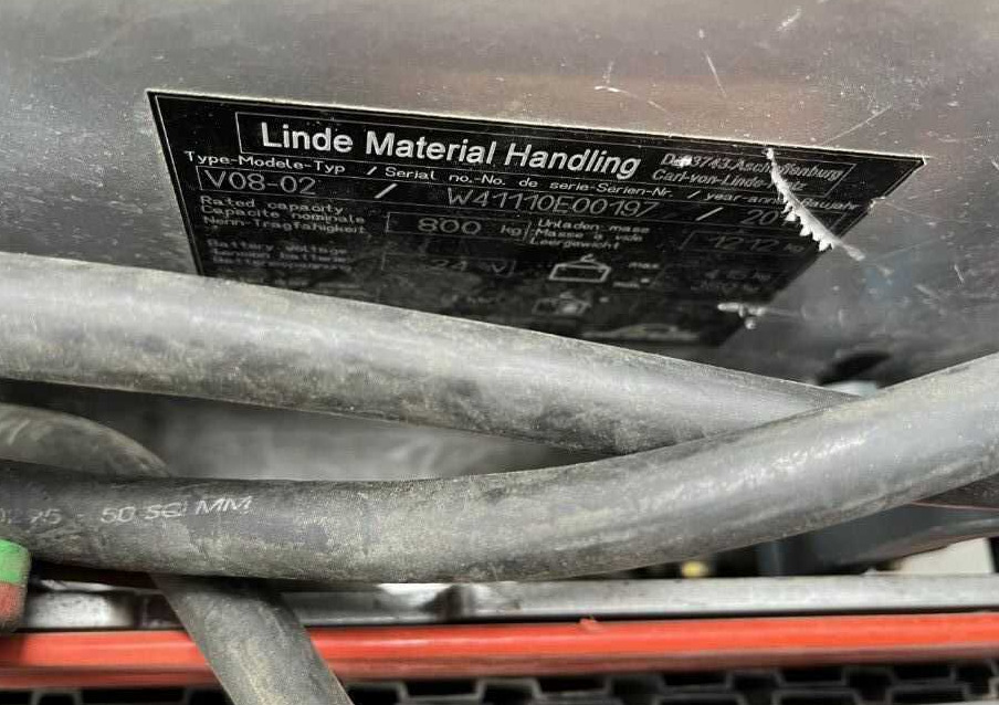 Linde V08-02 - Vychystávací vozík: obrázek 5 Linde V08-02 - Vychystávací vozík: obrázek 5