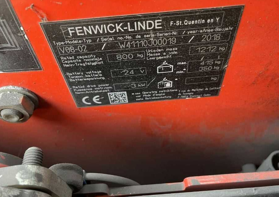 Linde V08-02 - Vychystávací vozík: obrázek 4 Linde V08-02 - Vychystávací vozík: obrázek 4