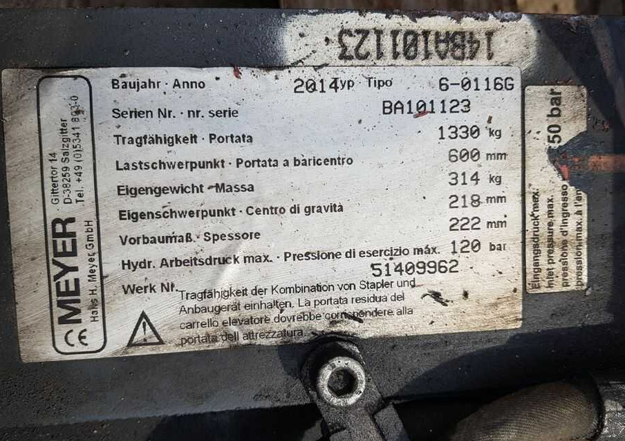 Meyer 6-0116G - Příslušenství: obrázek 3 Meyer 6-0116G - Příslušenství: obrázek 3