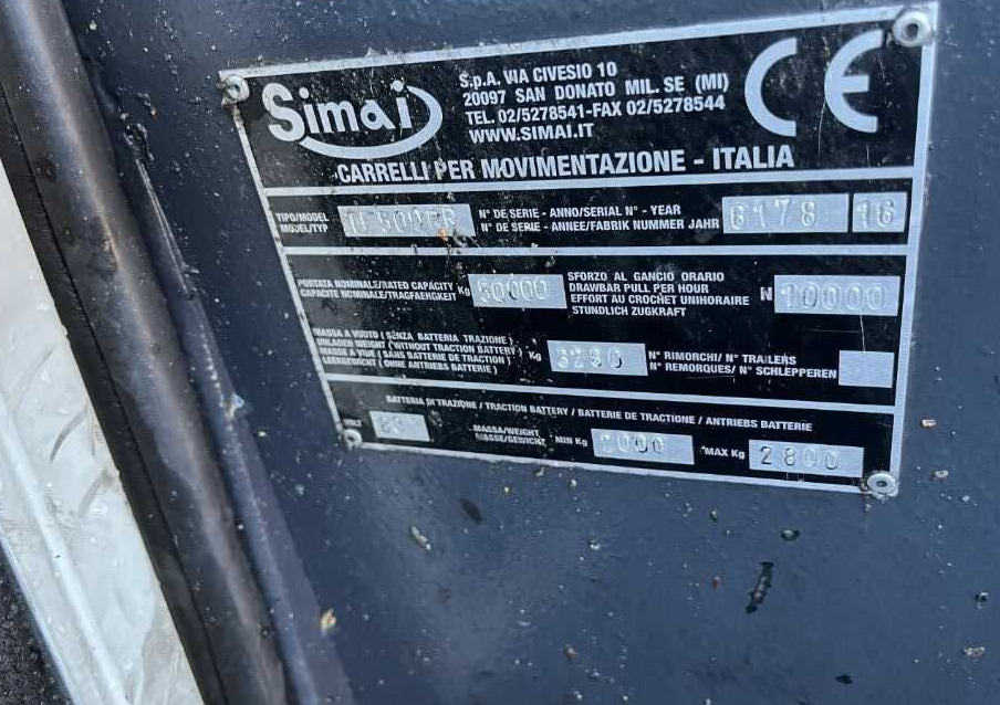 Simai TE500RR - Elektrický tahač: obrázek 4 Simai TE500RR - Elektrický tahač: obrázek 4