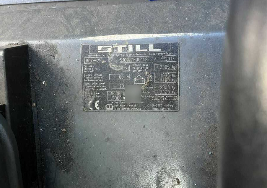 Still R07-25 - Elektrický tahač: obrázek 4 Still R07-25 - Elektrický tahač: obrázek 4