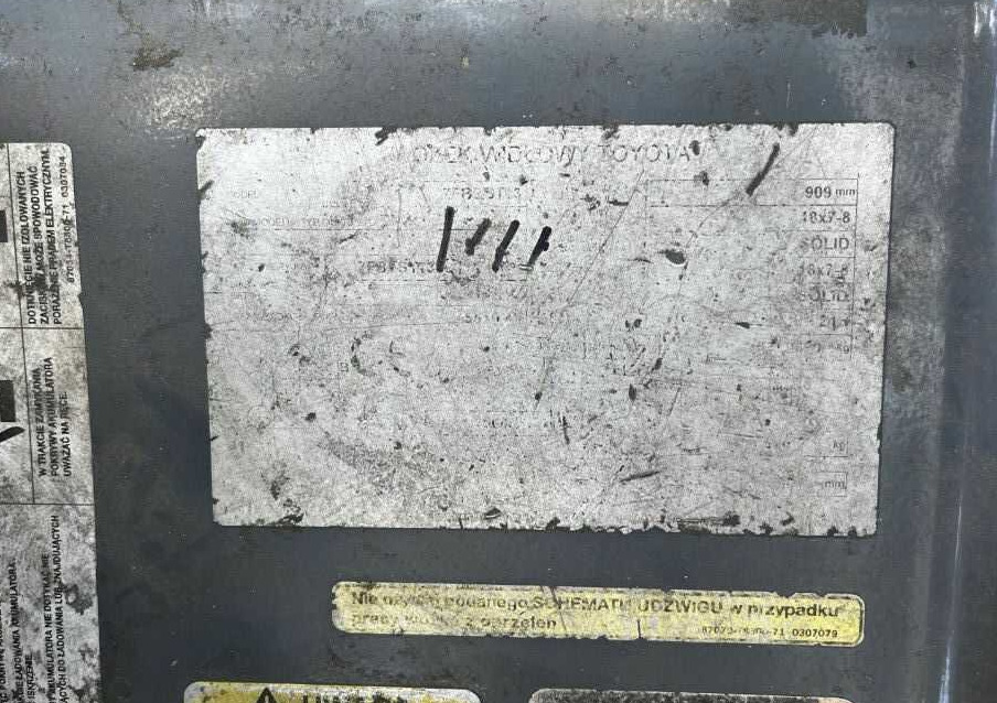 Toyota 7FBEST13 - Elektrický vysokozdvižný vozík: obrázek 4 Toyota 7FBEST13 - Elektrický vysokozdvižný vozík: obrázek 4