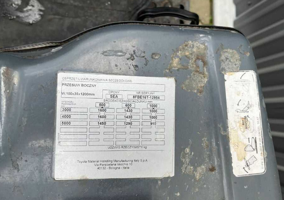 Toyota 8FBE16T - Elektrický vysokozdvižný vozík: obrázek 5 Toyota 8FBE16T - Elektrický vysokozdvižný vozík: obrázek 5