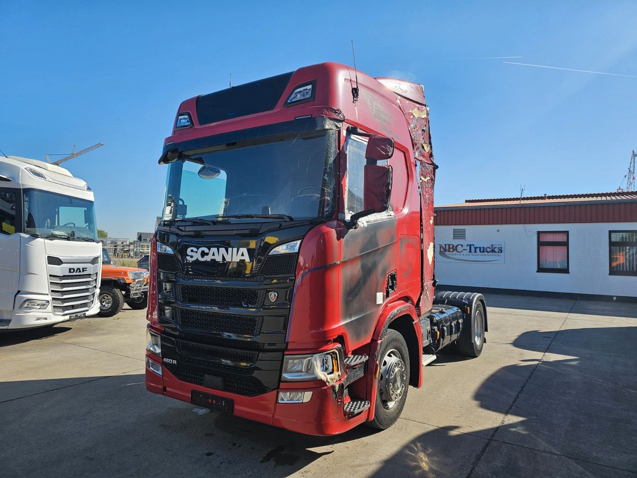 Scania R 460 * BRANDSCHADEN * ACC * RETARDER * LEDER * - Tahač: obrázek 1 Scania R 460 * BRANDSCHADEN * ACC * RETARDER * LEDER * - Tahač: obrázek 1