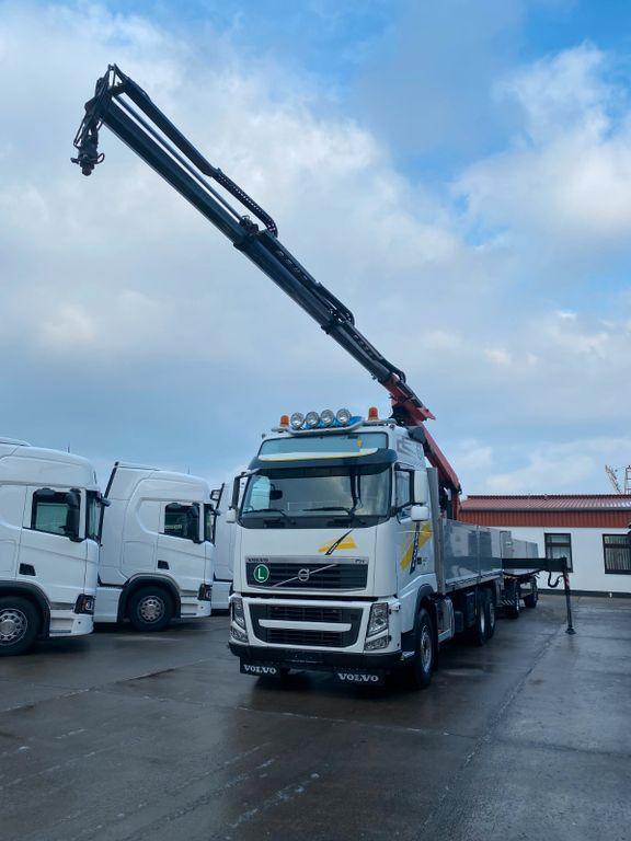 Nákladní automobil valníkový/ Plošinový, Auto s hydraulickou rukou Volvo FH 460 * PRITSCHE * FASSI F185BS23 *13,30 M LANG: obrázek 12