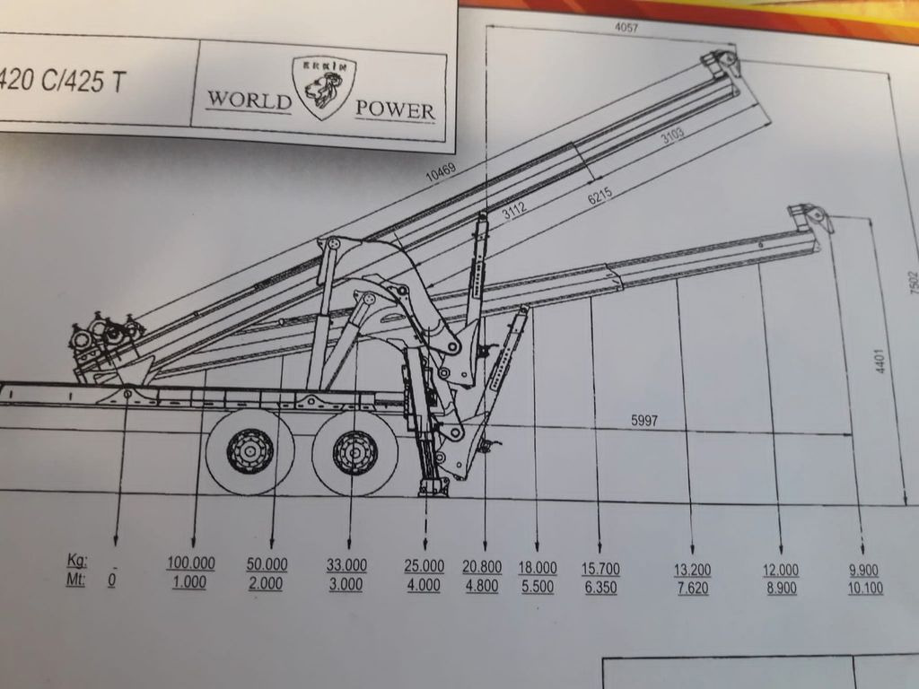 Odtahovka Mercedes-Benz Arocs 8x8  4153  G&G Wrecker: obrázek 17