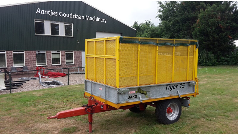 Jako tiger 15 met snipperopbouw - Sklápěcí přívěs: obrázek 1 Jako tiger 15 met snipperopbouw - Sklápěcí přívěs: obrázek 1