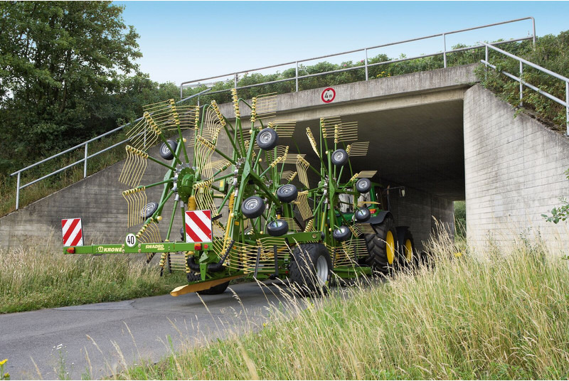 Nový Obraceč/ Shrnovač Krone vier harkelementen en Zijaflegharken: obrázek 6