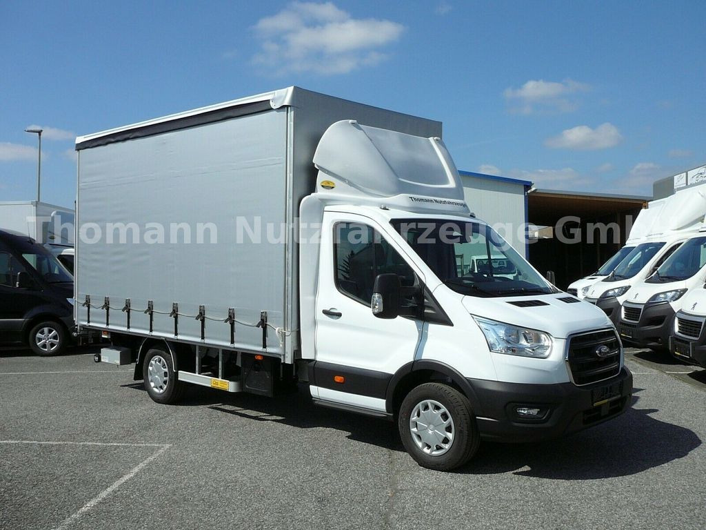 Ford Transit Pritsche Plane Ladebordwand Klima Temp. - Plachtová dodávka: obrázek 1 Ford Transit Pritsche Plane Ladebordwand Klima Temp. - Plachtová dodávka: obrázek 1