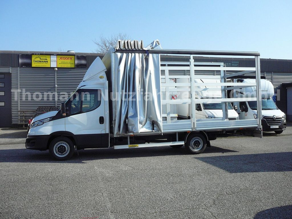Iveco Daily 35S18 Pritsche Plane Edscha Verdeck - Plachtová dodávka: obrázek 1 Iveco Daily 35S18 Pritsche Plane Edscha Verdeck - Plachtová dodávka: obrázek 1