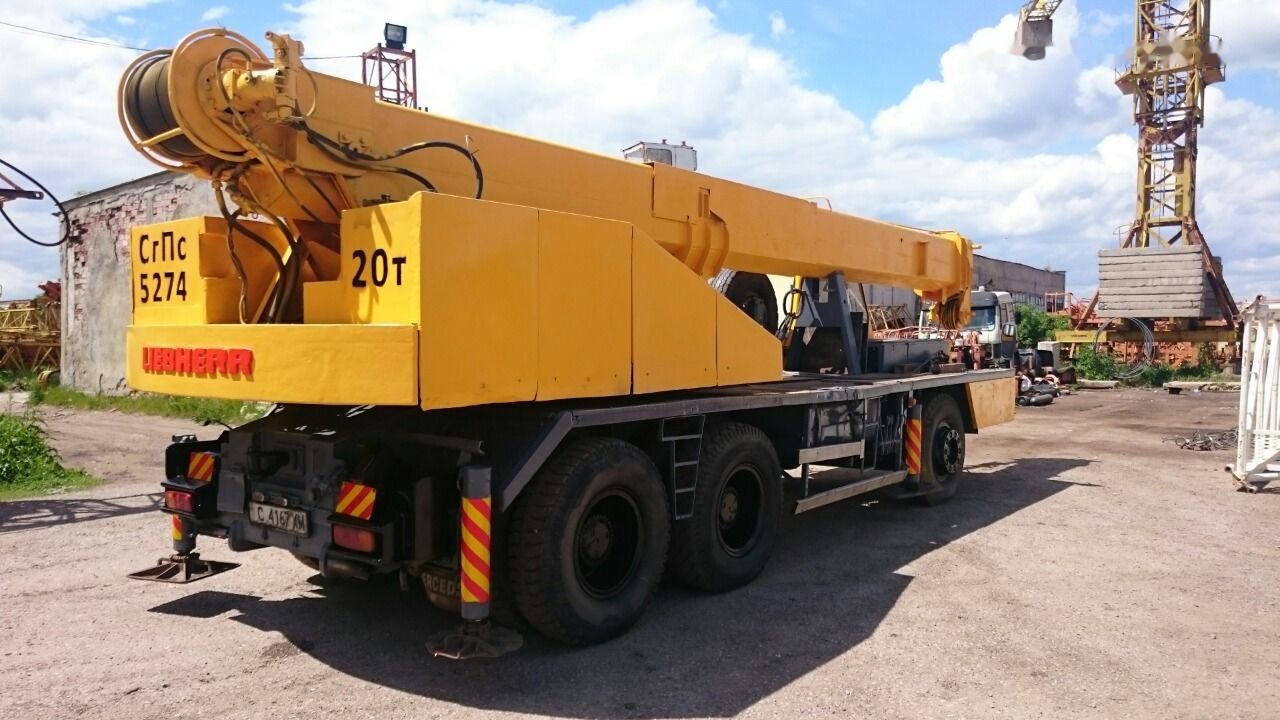 Liebherr LTM 1020 - Autojeřáb: obrázek 4 Liebherr LTM 1020 - Autojeřáb: obrázek 4