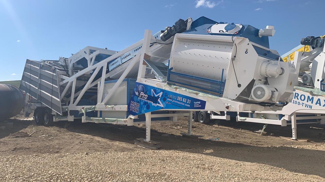 Mobile Concrete Batching Plant M120-TWN (120m3/h) - Betonárna: obrázek 3 Mobile Concrete Batching Plant M120-TWN (120m3/h) - Betonárna: obrázek 3