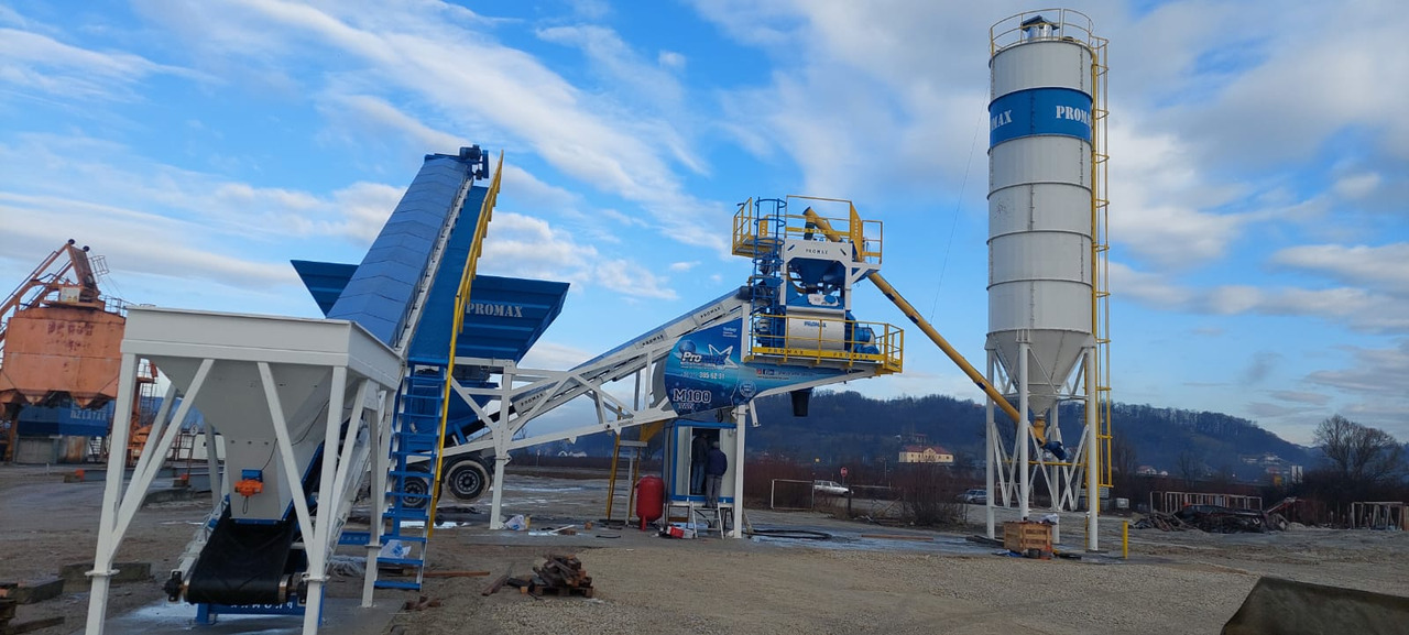 PROMAX MOBILE CONCRETE BATCHING PLANT M100-TWN (100m3/h) - Betonárna: obrázek 2 PROMAX MOBILE CONCRETE BATCHING PLANT M100-TWN (100m3/h) - Betonárna: obrázek 2