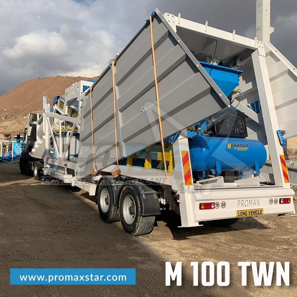 PROMAX MOBILE CONCRETE BATCHING PLANT M100-TWN (100m3/h) - Betonárna: obrázek 4 PROMAX MOBILE CONCRETE BATCHING PLANT M100-TWN (100m3/h) - Betonárna: obrázek 4