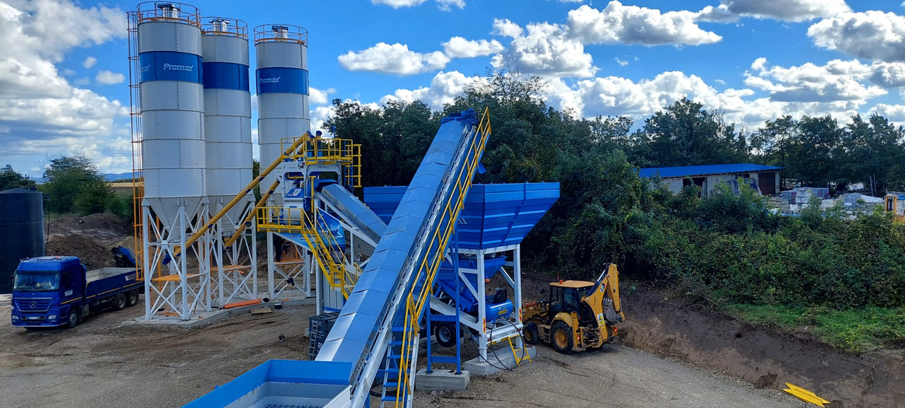 PROMAX MOBILE CONCRETE BATCHING PLANT M100-TWN (100m3/h) - Betonárna: obrázek 1 PROMAX MOBILE CONCRETE BATCHING PLANT M100-TWN (100m3/h) - Betonárna: obrázek 1