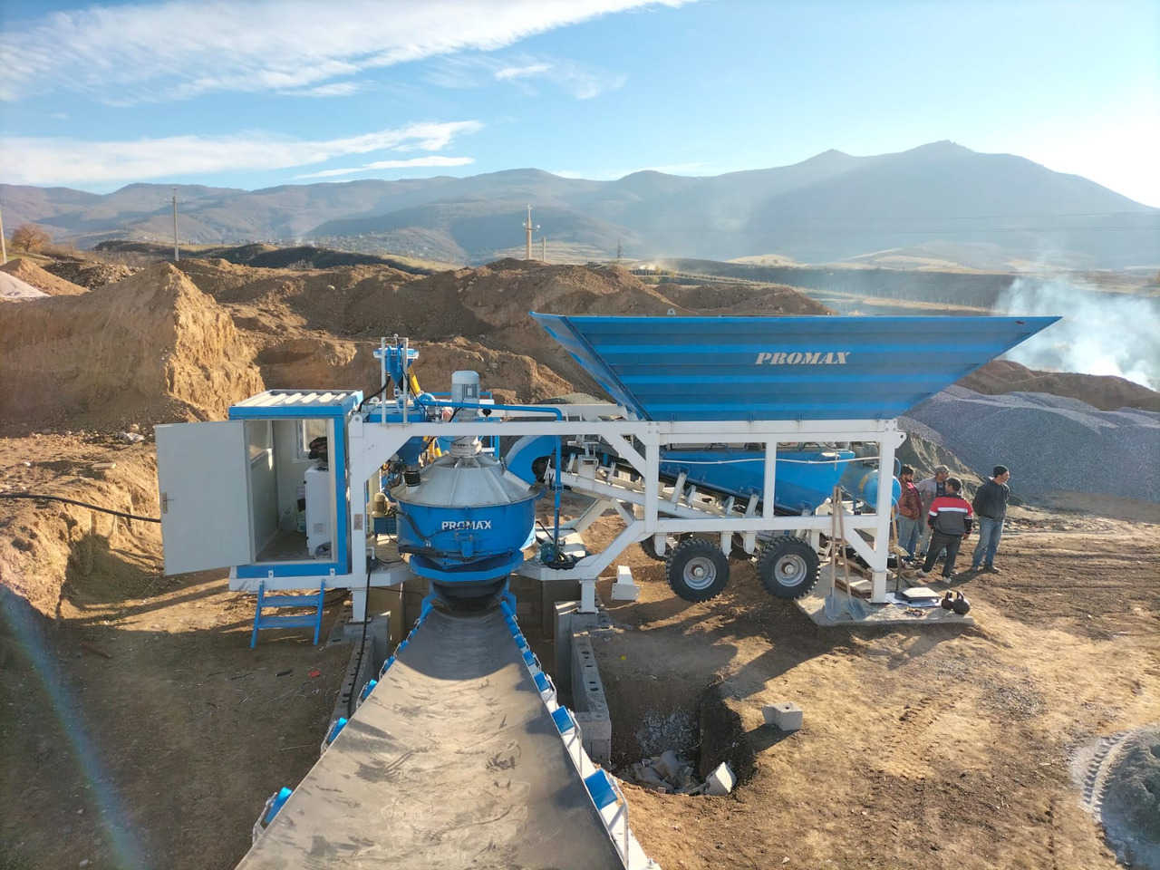 PROMAX MOBILE CONCRETE PLANT M35-PLNT (35M3/H) - Betonárna: obrázek 3 PROMAX MOBILE CONCRETE PLANT M35-PLNT (35M3/H) - Betonárna: obrázek 3