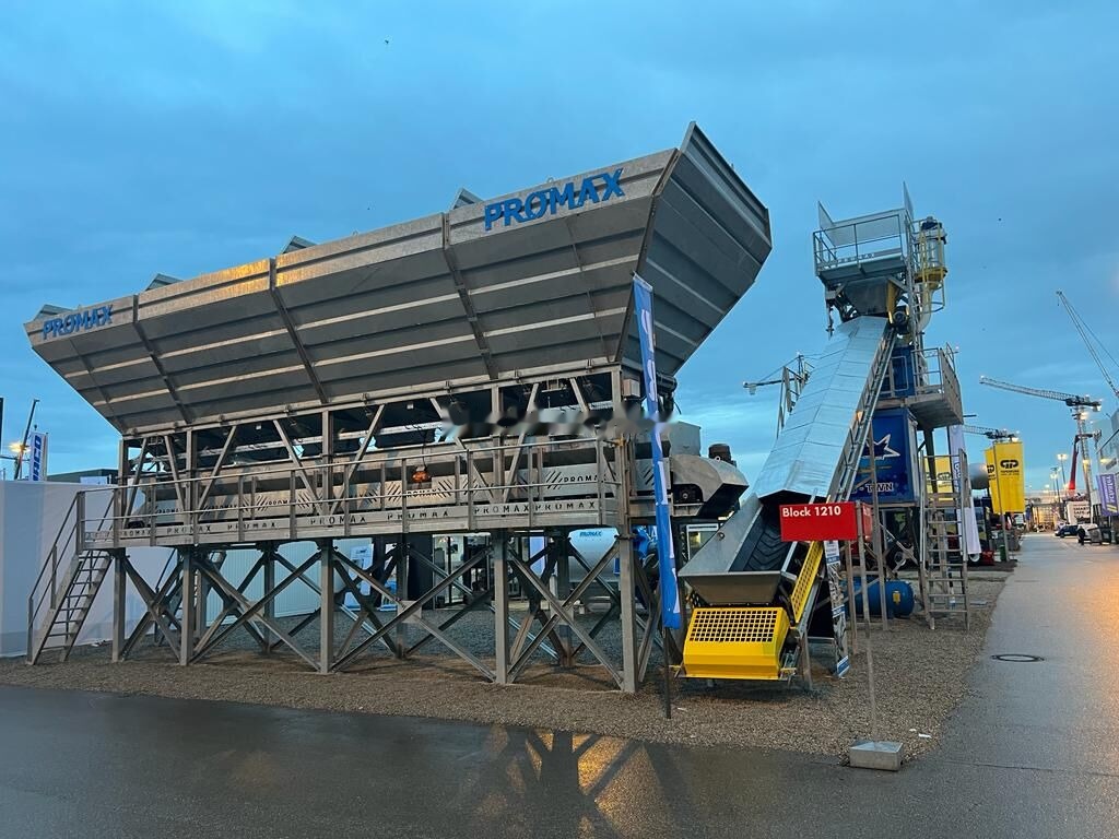 Promax GALVANIZED Compact Concrete Batching Plant C120-TWN-LINE (120m3/ - Silo na cement: obrázek 5 Promax GALVANIZED Compact Concrete Batching Plant C120-TWN-LINE (120m3/ - Silo na cement: obrázek 5