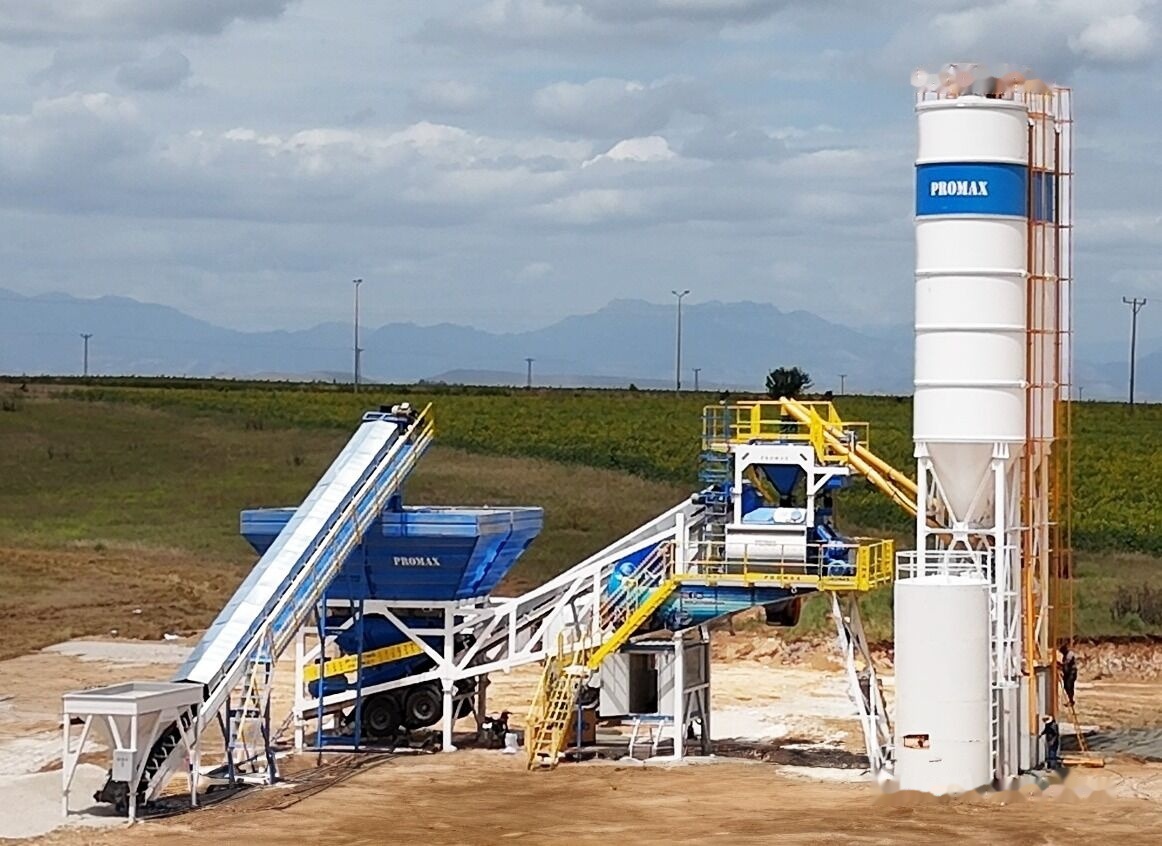 Promax Mobile Concrete Batching Plant M120-TWN (120m3/h) - Betonárna: obrázek 1 Promax Mobile Concrete Batching Plant M120-TWN (120m3/h) - Betonárna: obrázek 1