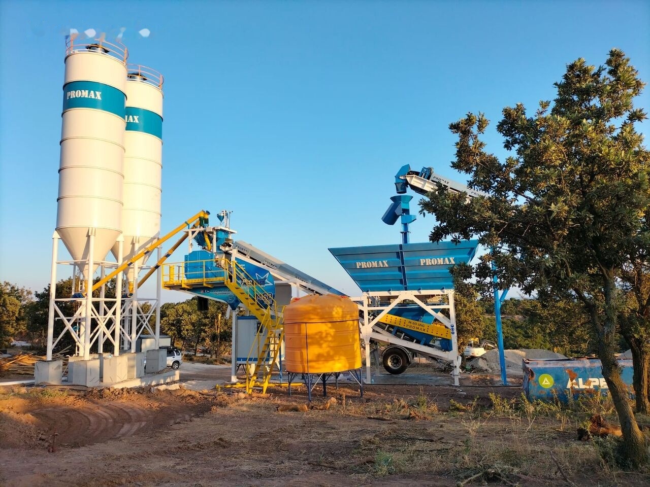 Promax Mobile Concrete Batching Plant PROMAX M60-SNG (60m3/h) - Betonárna: obrázek 4 Promax Mobile Concrete Batching Plant PROMAX M60-SNG (60m3/h) - Betonárna: obrázek 4