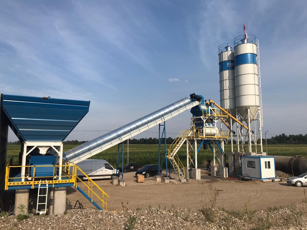 Promax Stationary Concrete Batching Plant S100 TWN (100m³/h) - Betonárna: obrázek 2 Promax Stationary Concrete Batching Plant S100 TWN (100m³/h) - Betonárna: obrázek 2