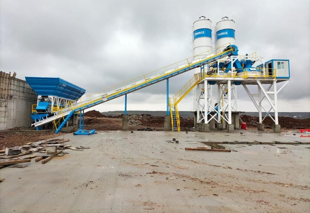 Promax Stationary Concrete Batching Plant with Double Planetary Mixer - Betonárna: obrázek 1 Promax Stationary Concrete Batching Plant with Double Planetary Mixer - Betonárna: obrázek 1