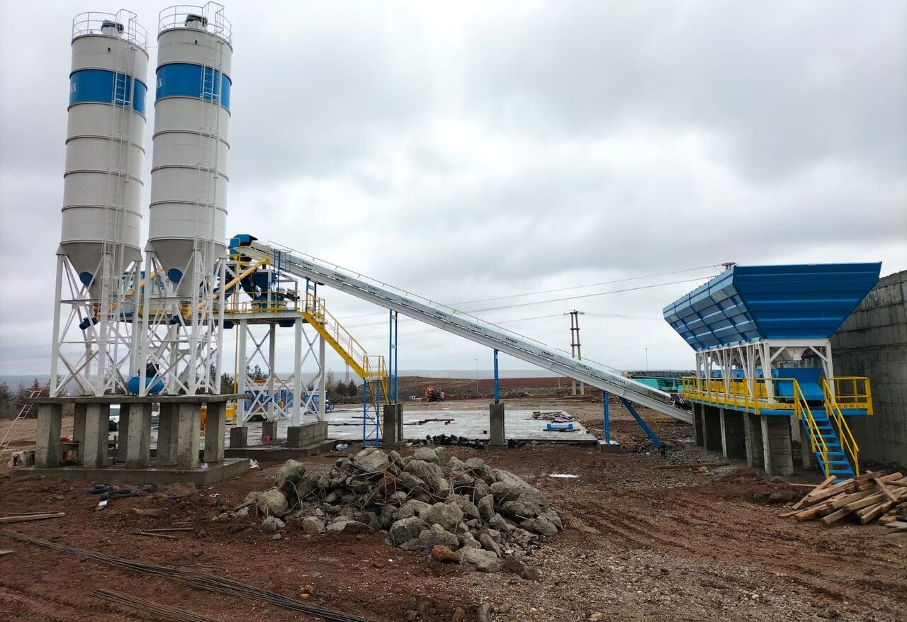 Promax Stationary Concrete Batching Plant with Double Planetary Mixer - Betonárna: obrázek 3 Promax Stationary Concrete Batching Plant with Double Planetary Mixer - Betonárna: obrázek 3