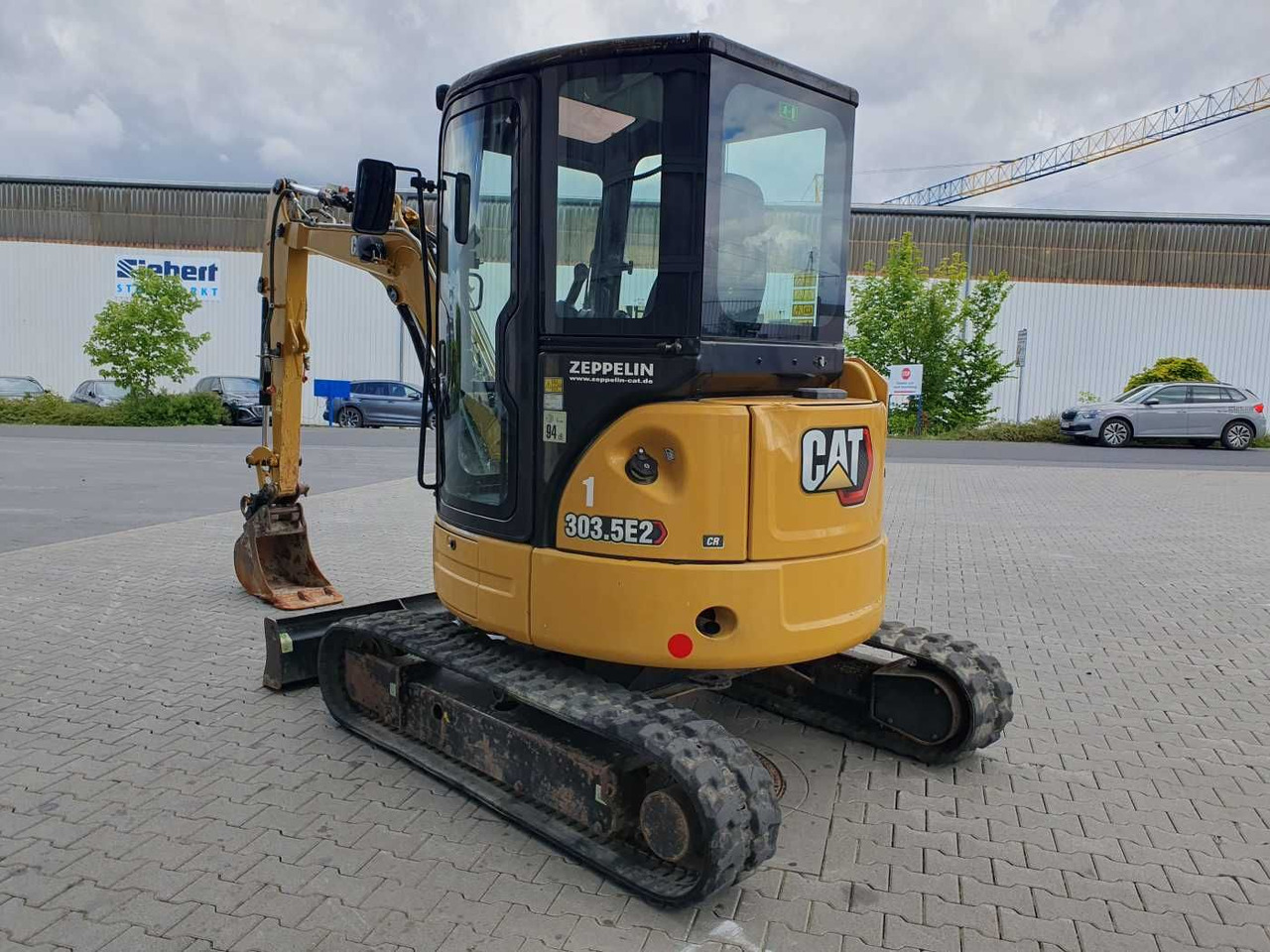 CAT 303.5E2CR / nur 2.107h! / 1x Tieflöffel / 2021 - Mini rýpadlo: obrázek 5 CAT 303.5E2CR / nur 2.107h! / 1x Tieflöffel / 2021 - Mini rýpadlo: obrázek 5