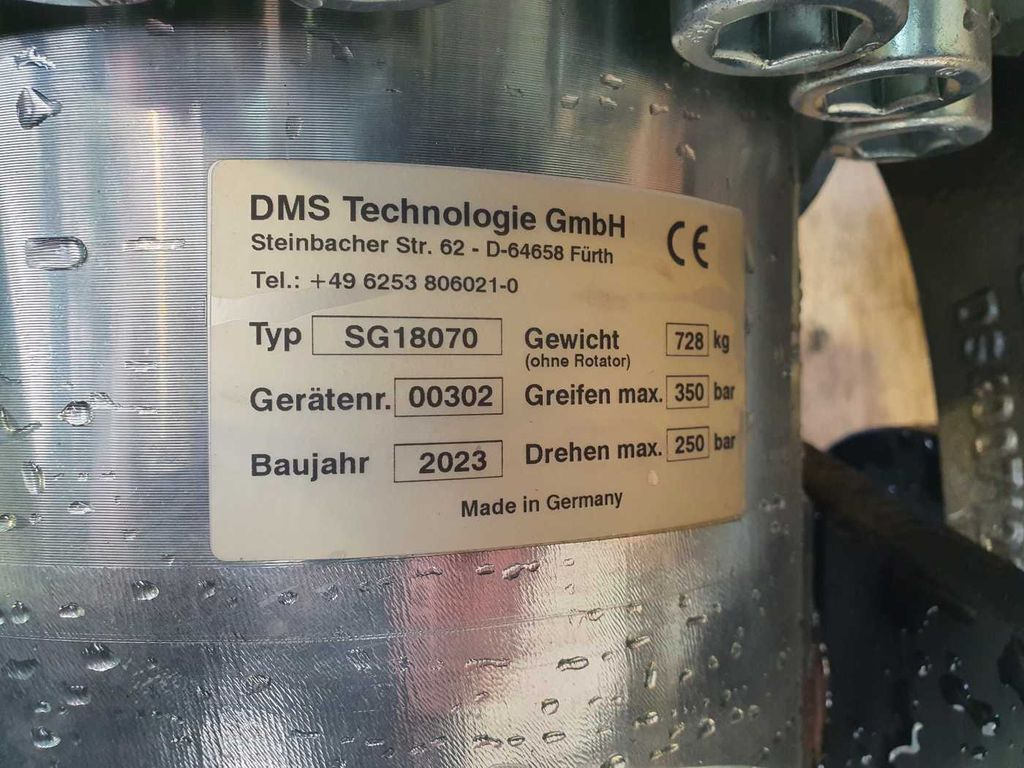 DMS SG18070 Sortiergreifer DEMO / inkl. Rotator  leasing DMS SG18070 Sortiergreifer DEMO / inkl. Rotator: obrázek 13
