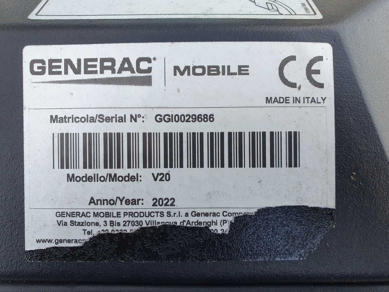 Osvětlovací stožár Generac V20 / Lichtmast / 757 h: obrázek 13