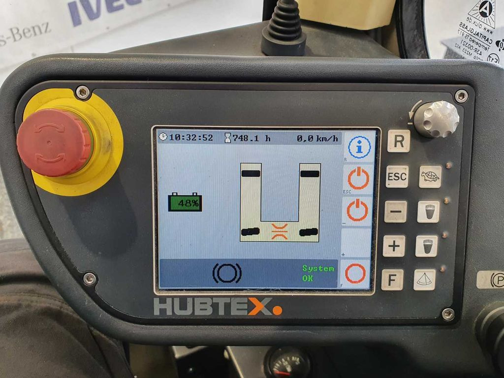 Boční vozík Hubtex MQ 30 H Hybrid / 748h! / Diesel + Elektro: obrázek 11