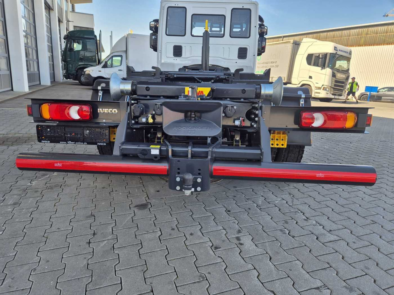 Hákový nosič kontejnerů Iveco Eurocargo ML80E21K 4x2 Hyva 05-32-K-DIN-BF 2xAHK: obrázek 8