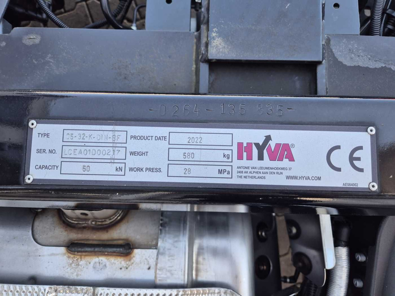 Hákový nosič kontejnerů Iveco Eurocargo ML80E21K 4x2 Hyva 05-32-K-DIN-BF 2xAHK: obrázek 10