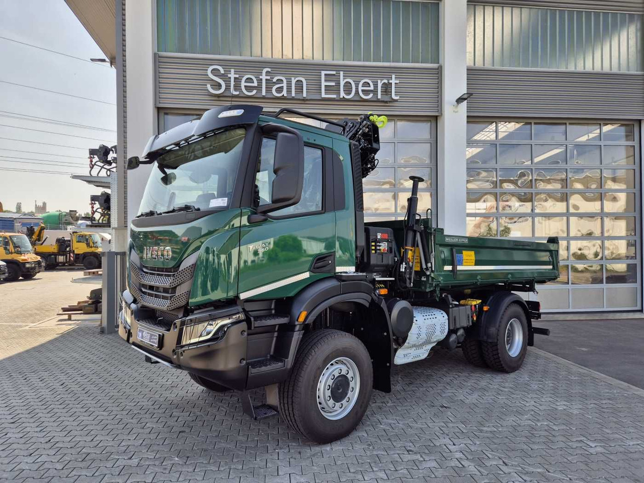 Iveco T-Way AD190T36W/P 4x4 HIAB X-HIDUO 118E-3 Funk - Sklápěč, Auto s hydraulickou rukou: obrázek 2 Iveco T-Way AD190T36W/P 4x4 HIAB X-HIDUO 118E-3 Funk - Sklápěč, Auto s hydraulickou rukou: obrázek 2