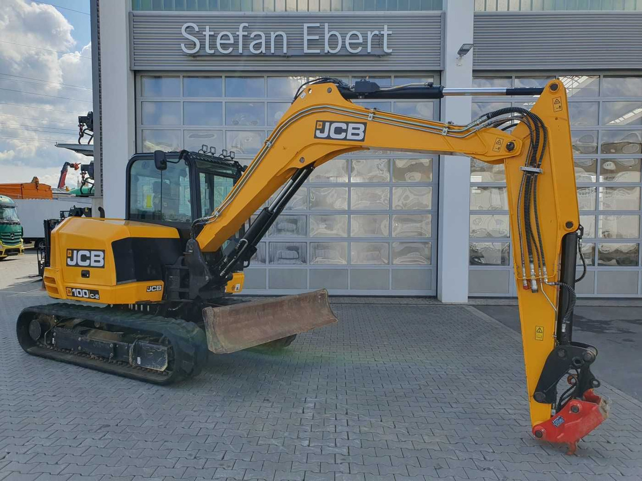 JCB 100C-2 / nur 471h! / 2022 / Lehnhoff HS08 - Pásové rýpadlo: obrázek 1 JCB 100C-2 / nur 471h! / 2022 / Lehnhoff HS08 - Pásové rýpadlo: obrázek 1