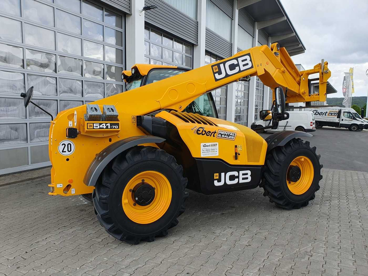 JCB 541-70 / nur 438h / 2022 / 4.100kg / 7m / 109PS - Teleskopický manipulátor: obrázek 2 JCB 541-70 / nur 438h / 2022 / 4.100kg / 7m / 109PS - Teleskopický manipulátor: obrázek 2