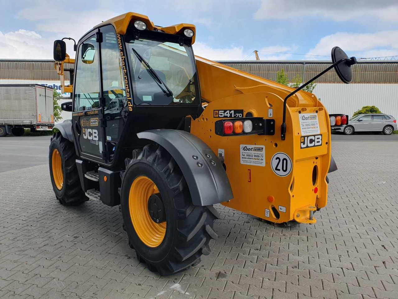 JCB 541-70 / nur 438h / 2022 / 4.100kg / 7m / 109PS - Teleskopický manipulátor: obrázek 5 JCB 541-70 / nur 438h / 2022 / 4.100kg / 7m / 109PS - Teleskopický manipulátor: obrázek 5