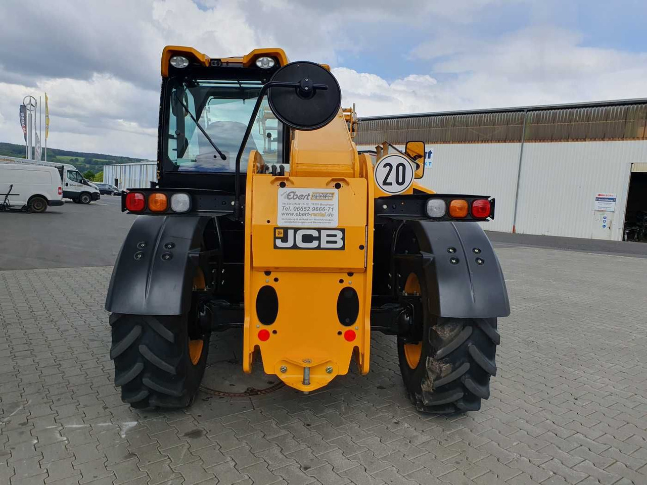 JCB 541-70 / nur 438h / 2022 / 4.100kg / 7m / 109PS - Teleskopický manipulátor: obrázek 4 JCB 541-70 / nur 438h / 2022 / 4.100kg / 7m / 109PS - Teleskopický manipulátor: obrázek 4