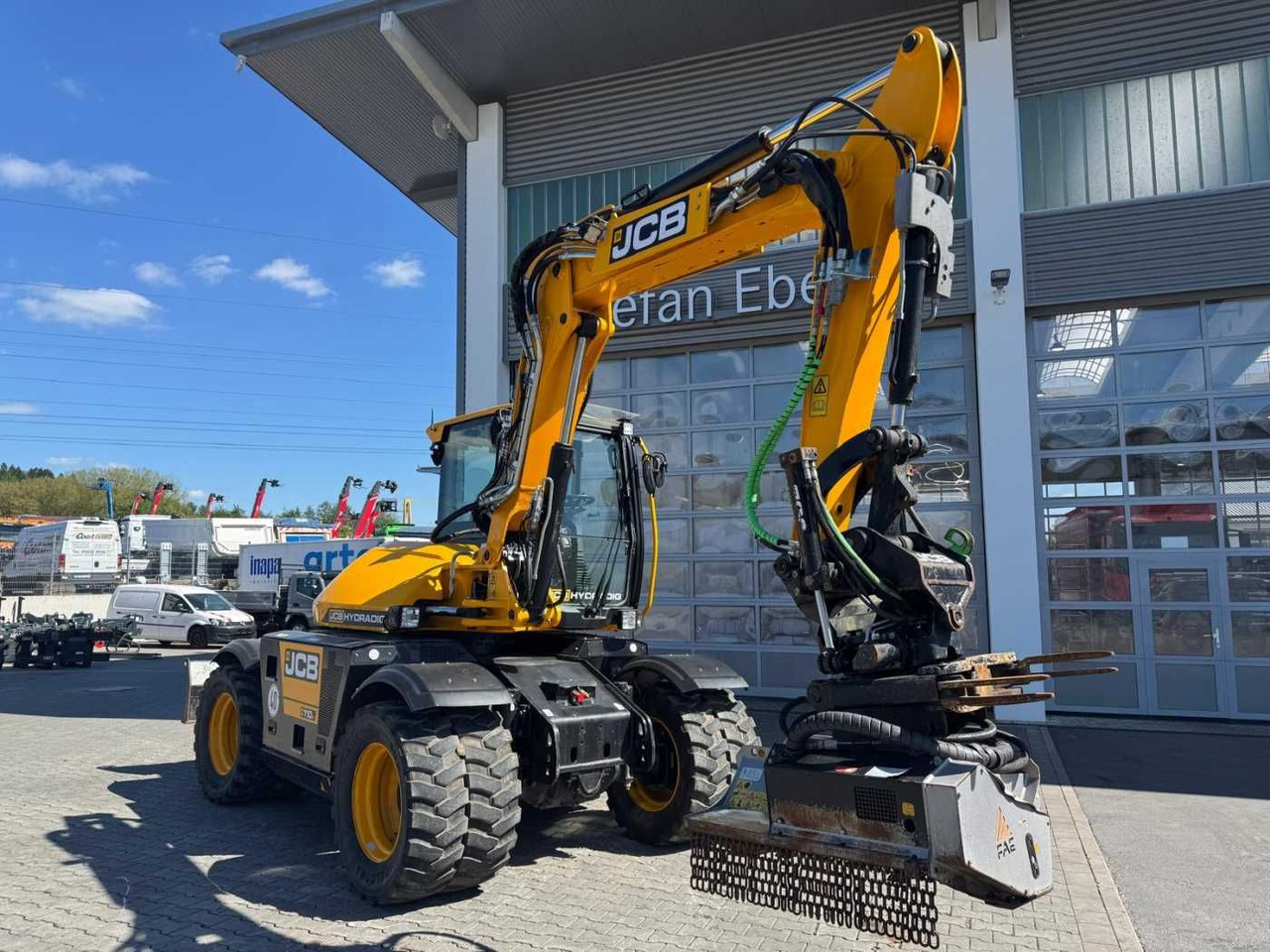 JCB Hydradig HD 110WT / 2021 / 516h! / Tiltrotator - Kolesové rýpadlo: obrázek 2 JCB Hydradig HD 110WT / 2021 / 516h! / Tiltrotator - Kolesové rýpadlo: obrázek 2