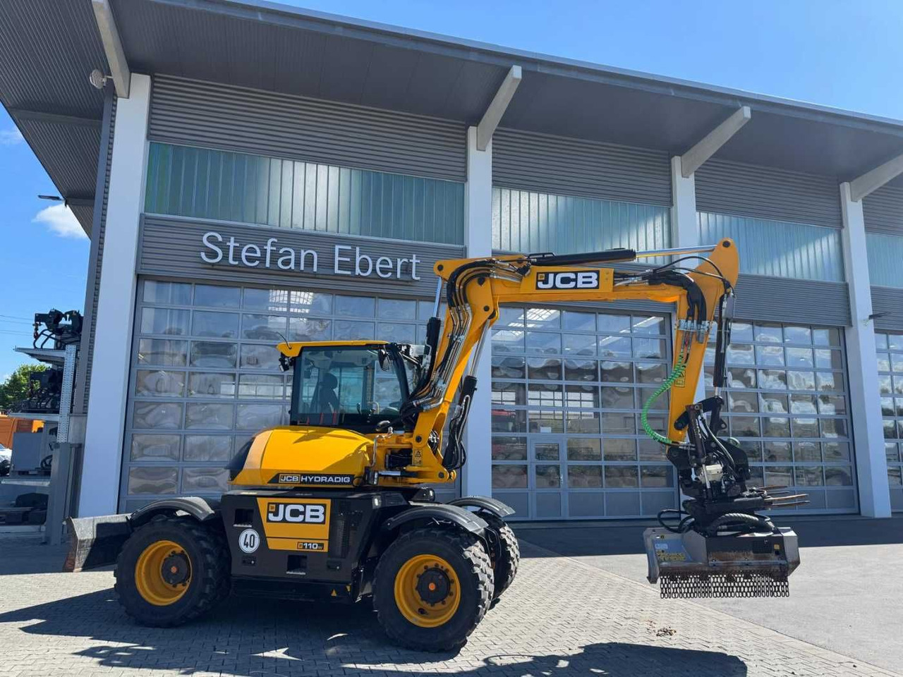 JCB Hydradig HD 110WT / 2021 / 516h! / Tiltrotator - Kolesové rýpadlo: obrázek 1 JCB Hydradig HD 110WT / 2021 / 516h! / Tiltrotator - Kolesové rýpadlo: obrázek 1