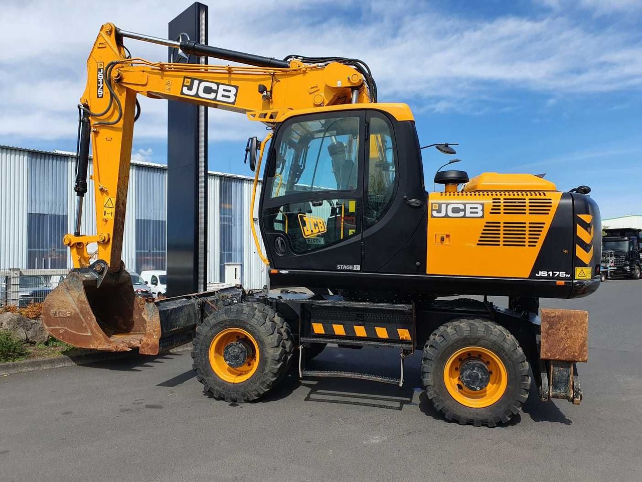 JCB JS 175 W / 2024 / nur 622h! / 1x Tieflöffel - Kolesové rýpadlo: obrázek 2 JCB JS 175 W / 2024 / nur 622h! / 1x Tieflöffel - Kolesové rýpadlo: obrázek 2