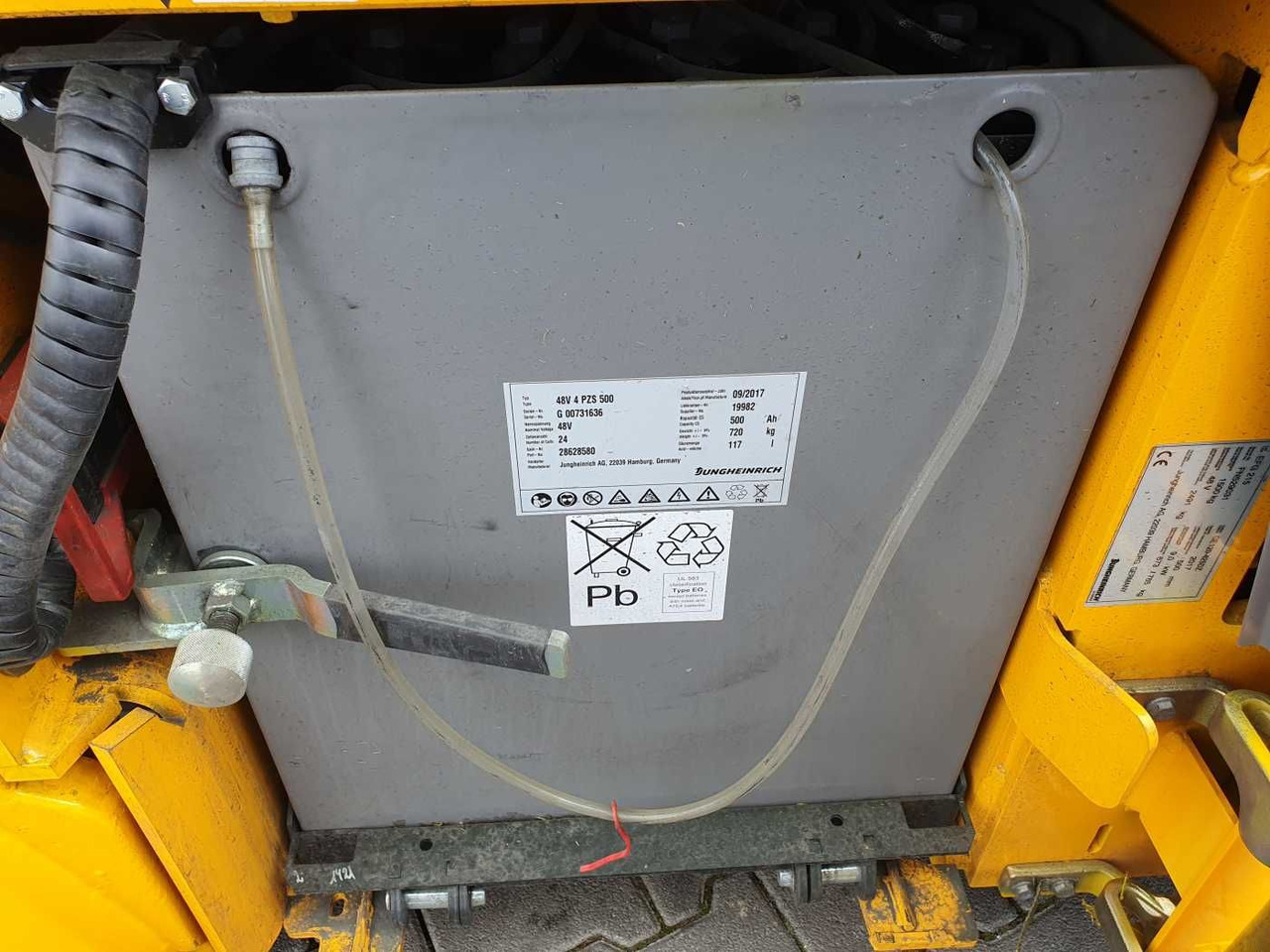 Elektrický vysokozdvižný vozík Jungheinrich EFG 215 / Triplex: 4.25m! / SS / nur 1.368h!: obrázek 11