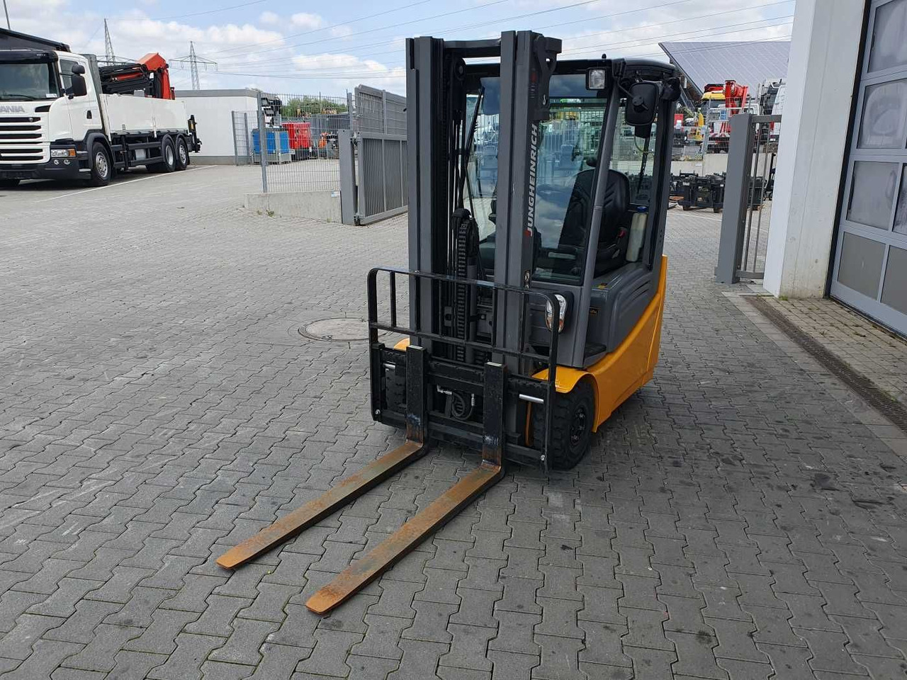 Elektrický vysokozdvižný vozík Jungheinrich EFG 215 / Triplex: 4.25m! / SS / nur 1.368h!: obrázek 8