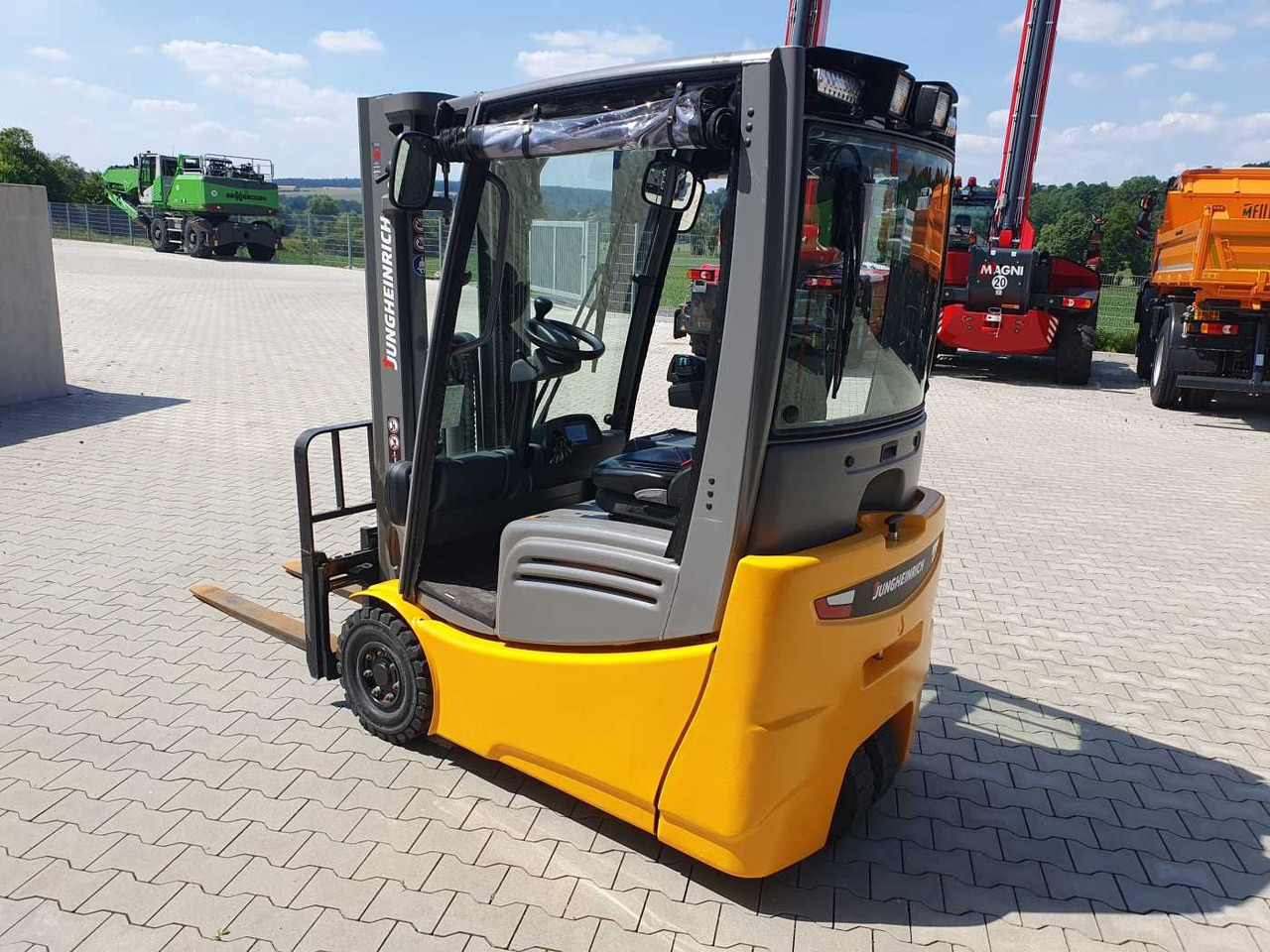 Elektrický vysokozdvižný vozík Jungheinrich EFG 215 / Triplex: 4.25m! / SS / nur 1.368h!: obrázek 6