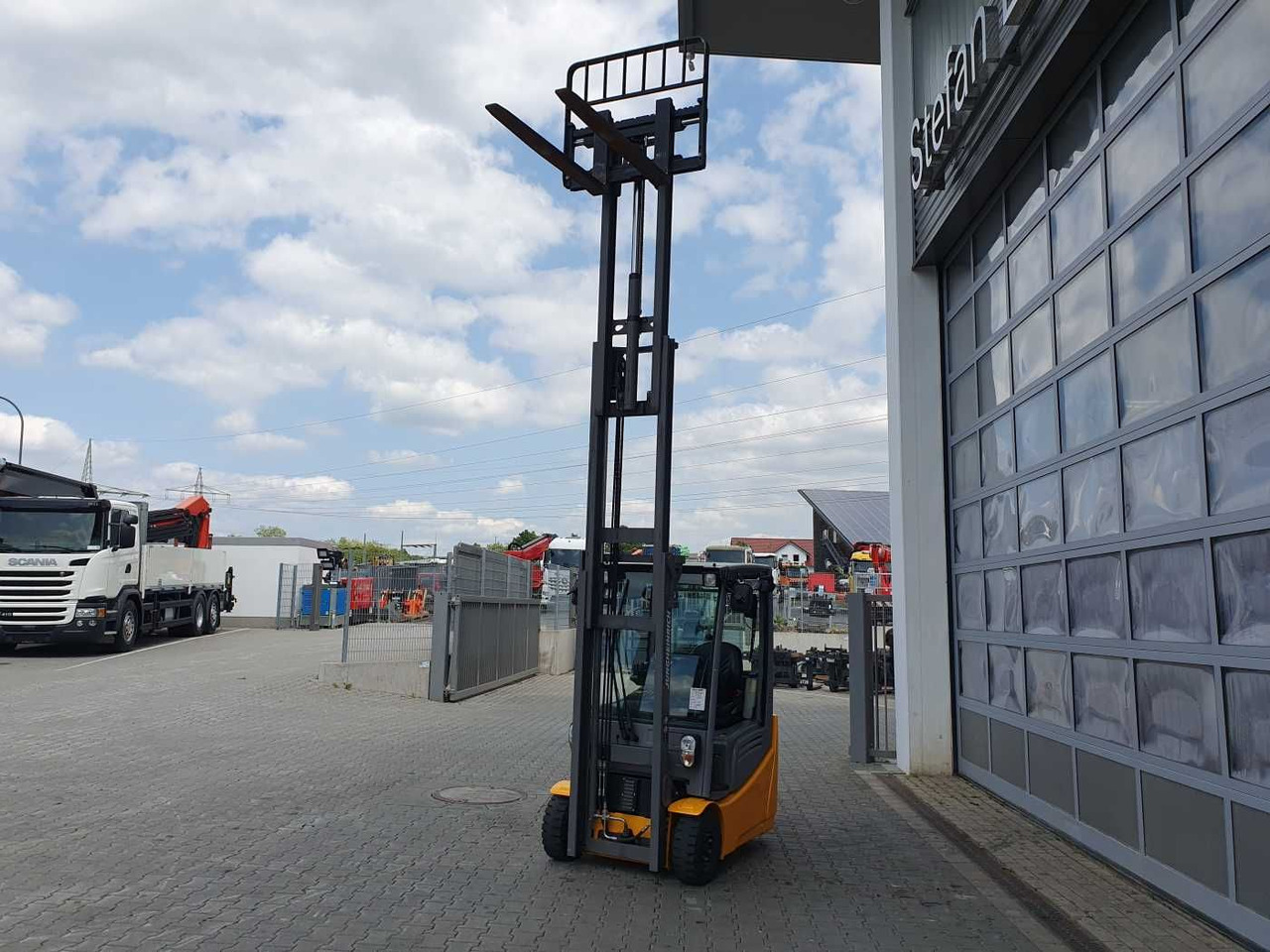 Elektrický vysokozdvižný vozík Jungheinrich EFG 215 / Triplex: 4.25m! / SS / nur 1.368h!: obrázek 10