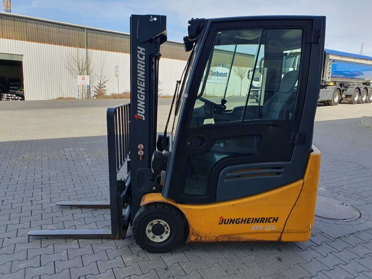Elektrický vysokozdvižný vozík Jungheinrich EFG 215 / Triplex: 4.35m! / SS / nur 2.054h!: obrázek 7