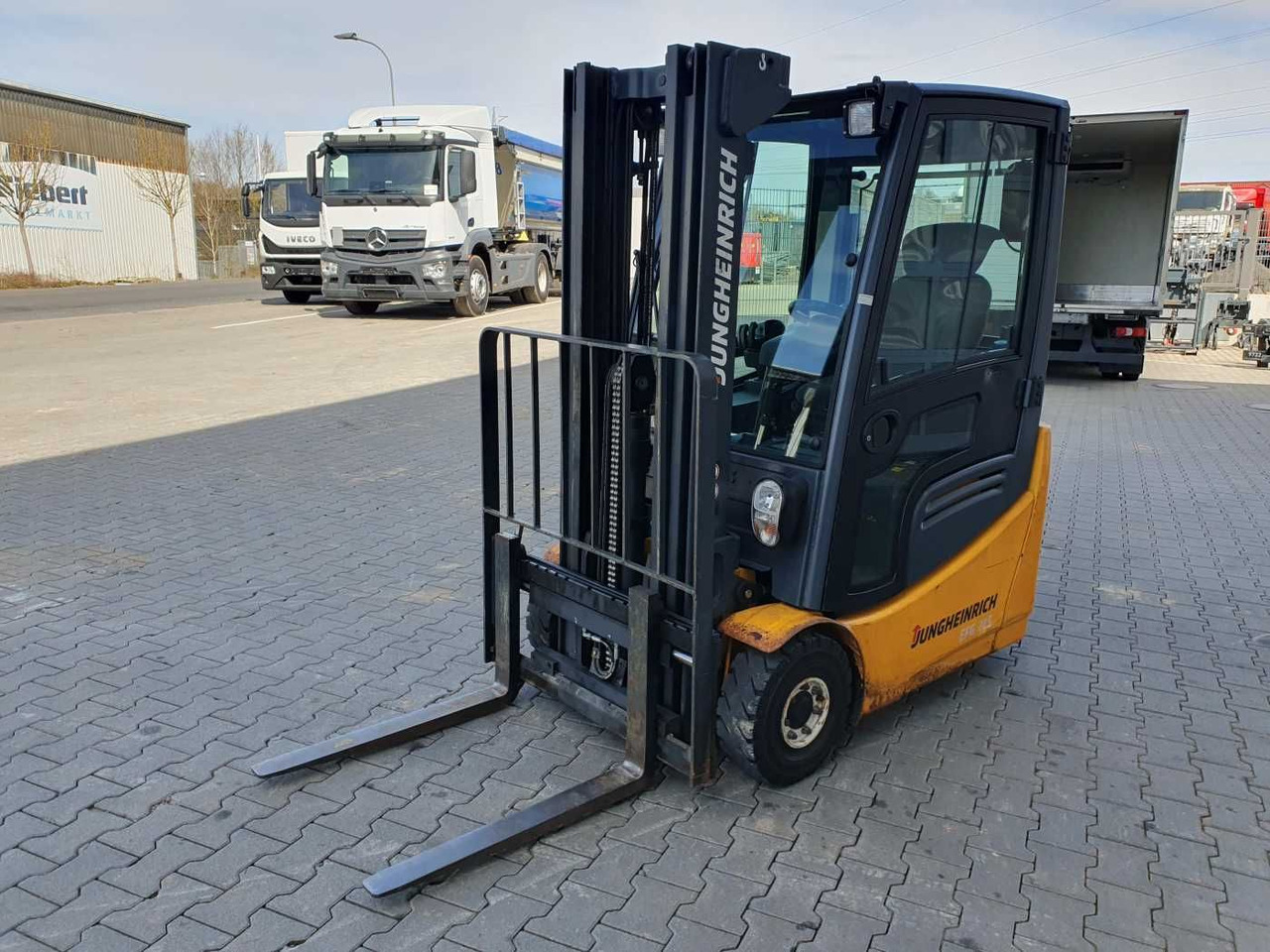 Elektrický vysokozdvižný vozík Jungheinrich EFG 215 / Triplex: 4.35m! / SS / nur 2.054h!: obrázek 8